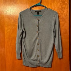 Teal cashmere sweater
